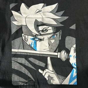Naruto Uzumaki Black Tshirt